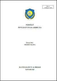Image of Pedoman Penulisan Tugas Akhir Rev. 28-01-26
